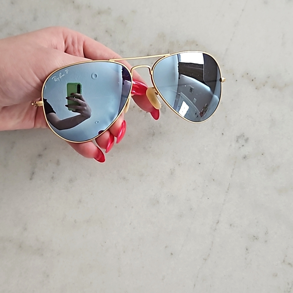 Polarized Ray-Ban Aviator Sunglasses
